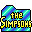 Folder Blue Green Simpsons Icon